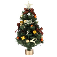 Jingle Jollys Tabletop Christmas Tree 60CM LED Xmas Tree Tree Topper Ornaments thumbnail