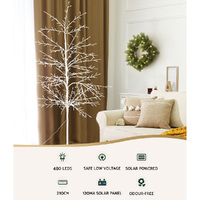 2.1M Christmas Tree 480 LED Solar Jingle Jollys thumbnail