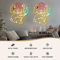 0.48M Christmas Lights Motif 216 LED Rope Light Outdoor Decoration Jingle Jollys thumbnail