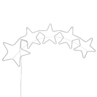 1.25M Christmas Lights Motif 560 LED Rope Light Outdoor Decoration Jingle Jollys thumbnail