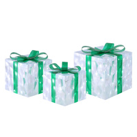 3 PCS Christmas Lights 70 LED Fairy Light Gift Box Jingle Jollys thumbnail