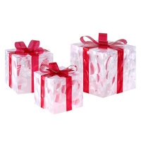 3 PCS Christmas Lights 70 LED Fairy Light Gift Box Jingle Jollys thumbnail