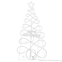 1.7M Christmas Tree 230 LED RGB Motif Lights Jingle Jollys thumbnail