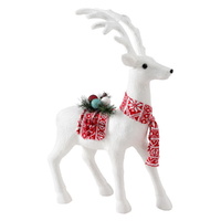 Jingle Jollys Christmas Reindeer 60cm Glitter Deer Ornaments Party Decorations thumbnail