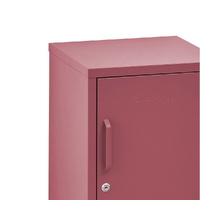 ArtissIn Bedside Table Metal Cabinet - MINI Pink thumbnail