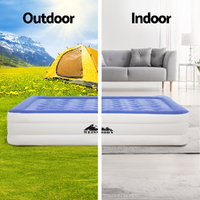Weisshorn Air Mattress Single Inflatable Bed 46cm Cube Airbed thumbnail