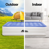 Weisshorn Air Mattress Queen Inflatable Bed 46cm Air bed Cube thumbnail