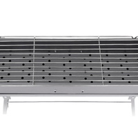 Grillz BBQ Grill Charcoal Smoker Barbecue Portable thumbnail