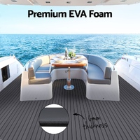 Seamanship EVA Foam Boat Flooring Mat Decking Sheet 240x90x0.6cm Dark Grey Decor thumbnail