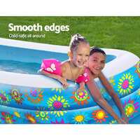 Bestway Kids Pool 305x183x56cm Inflatable Above Ground Swimming Pools 1161L thumbnail