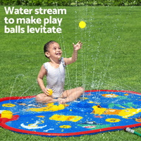 Bestway Kids Splash Pad Pool Sprinkler Spray Play Mat Water Fun Toys 170cm x140cm thumbnail