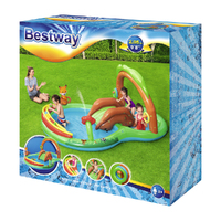 Bestway Kids Pool 295x199x130cm Inflatable Above Ground Swimming Play Pools 111L thumbnail
