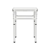 Weisshorn Folding Camping Table 60CM Adjustable Portable Outdoor Picnic Desk thumbnail