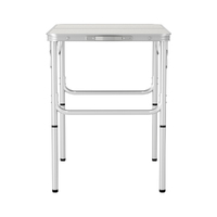Weisshorn Folding Camping Table 90CM Adjustable Portable Outdoor Picnic Desk thumbnail