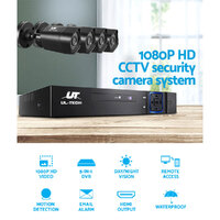 UL-tech CCTV Security System 4CH DVR 4 Cameras 1TB Hard Drive thumbnail
