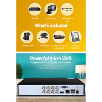 UL-tech CCTV Security System 8CH DVR 8 Cameras 2TB Hard Drive thumbnail