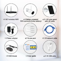 UL-tech Wireless Solar CCTV Security Cameras 4MP 8CH NVR thumbnail