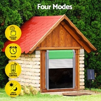 Giantz Automatic Chicken Coop Door Opener Cage Closer Timer Light Sensor thumbnail