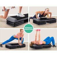 Everfit 2X Aerobic Step Riser Exercise Stepper Block Gym Home Fitness thumbnail