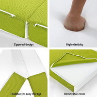 Giselle Bedding Foldable Mattress Folding Foam Single Green thumbnail