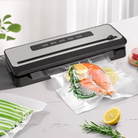 Devanti Food Vacuum Sealer Machine Fresh Storage Sealing Cutter Bags 4 Modes thumbnail
