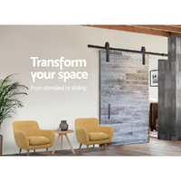 Cefito Sliding Barn Door Hardware Track Set 3m thumbnail