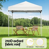 Instahut Gazebo 2x2m Outdoor Patio Garden Marquee Shade White thumbnail