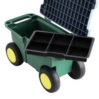 Gardeon Garen Tool Storage Cart 3-In-1 Green thumbnail