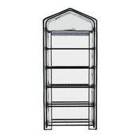 Green Fingers Greenhouse 5 Tiers Mini Green House Garden Bed Planter Box 1.9x0.7x0.5M thumbnail