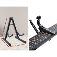 Alpha 34 Inch Classical Guitar Wooden Body Nylon String w/ Stand Beignner Red thumbnail
