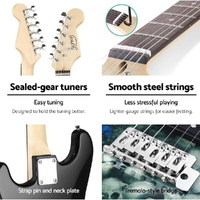 Alpha 41 Inch Electirc Guitar Humbucker Pickup Switch Full Size Skull Pattern thumbnail