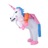 Inflatable Unicorn Costume Adult Suit Blow Up Party Fancy Dress Halloween Cosplay thumbnail