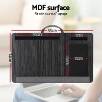 Artiss Lap Desk Laptop DeskS Portable w/ Wrist-rest Phone Slot Mouse Pad 55CM thumbnail