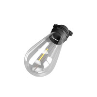 23m Solar Festoon Lights Outdoor LED String Light Xmas Party Decorations thumbnail