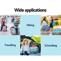 Wanderlite 17" Kids Ride On Luggage Children Suitcase Trolley Travel Ice Cream thumbnail