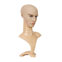 Embellir Male Mannequin Head Dummy Model Display Shop Stand Professional Use thumbnail