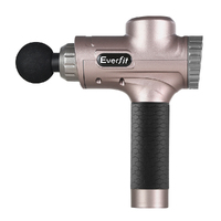 Everfit Massage Gun 30 Speed 6 Heads Vibration Muscle Massager Chargeable Gold thumbnail