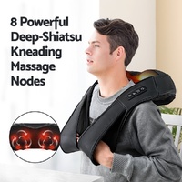 Livemor 8 Massage Nodes Neck Massager Heated thumbnail