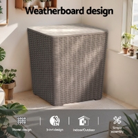 Gardeon Outdoor Storage Box 43L Container Side Table Garden Bench Tool Sheds thumbnail