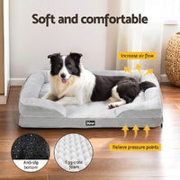 i.Pet Pet Bed Dog Calming Soft Cushion Egg Crate Large Sofa Washable Removable thumbnail