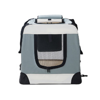 i.Pet Pet Carrier Soft Crate Dog Cat Travel 70x52CM Portable Foldable Car Large thumbnail