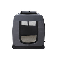 i.Pet Pet Carrier Soft Crate Dog Cat Travel 82x58CM Portable Foldable Car XL thumbnail