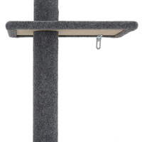 i.Pet Cat Tree 290cm Tower Scratching Post Scratcher Floor to Ceiling Cats Bed Grey thumbnail