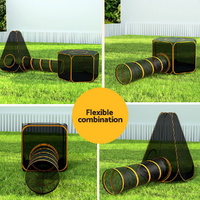 i.Pet Pet Playpen Cat House 6 IN 1 Tent Tunnel Dog Cage Puppy Rabbit Play Portable thumbnail