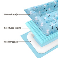 i.Pet Pet Cooling Mat Gel Dog Cat Self-cool Puppy Pad Large Bed Summer Blue thumbnail