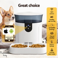 i.Pet Automatic Pet Feeder Dog Cat Wifi 7L Auto Smart Food Dispenser Timer Feed thumbnail
