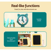 Keezi Kids Kitchen Pretend Play Set Cooking Sound Steam Light Function thumbnail