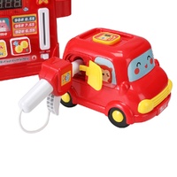 Keezi Kids Gas Petrol Station Pumper Pretend Play Toys Car Music Card Playset thumbnail