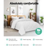 Giselle Bedding 400GSM Microfibre Bamboo Quilt Super King thumbnail
