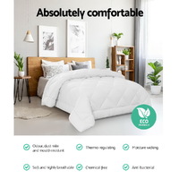 Giselle Bedding 800GSM Microfibre Bamboo Quilt King thumbnail